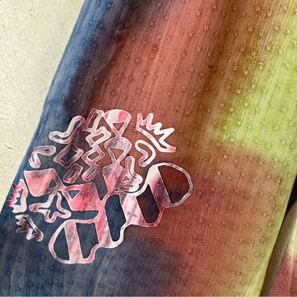 Multicolor Wide Leg Pants - Picture 9 of 16